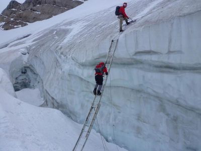 017-Die Randkluft-Gletscherspalte